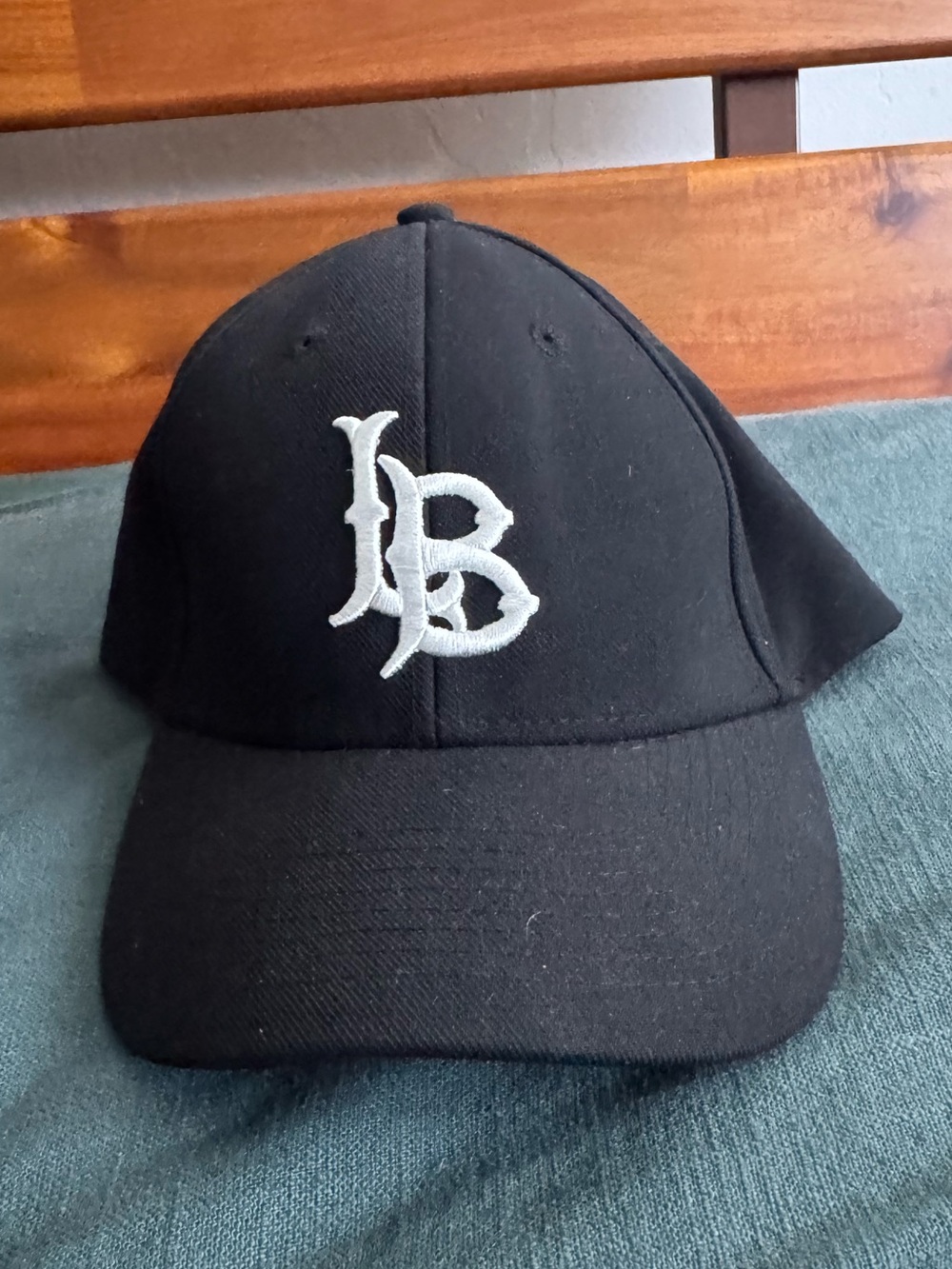 LEGACY for CSULB “dirtbags” adjustable Black Cap with White LB Embroidered Logo